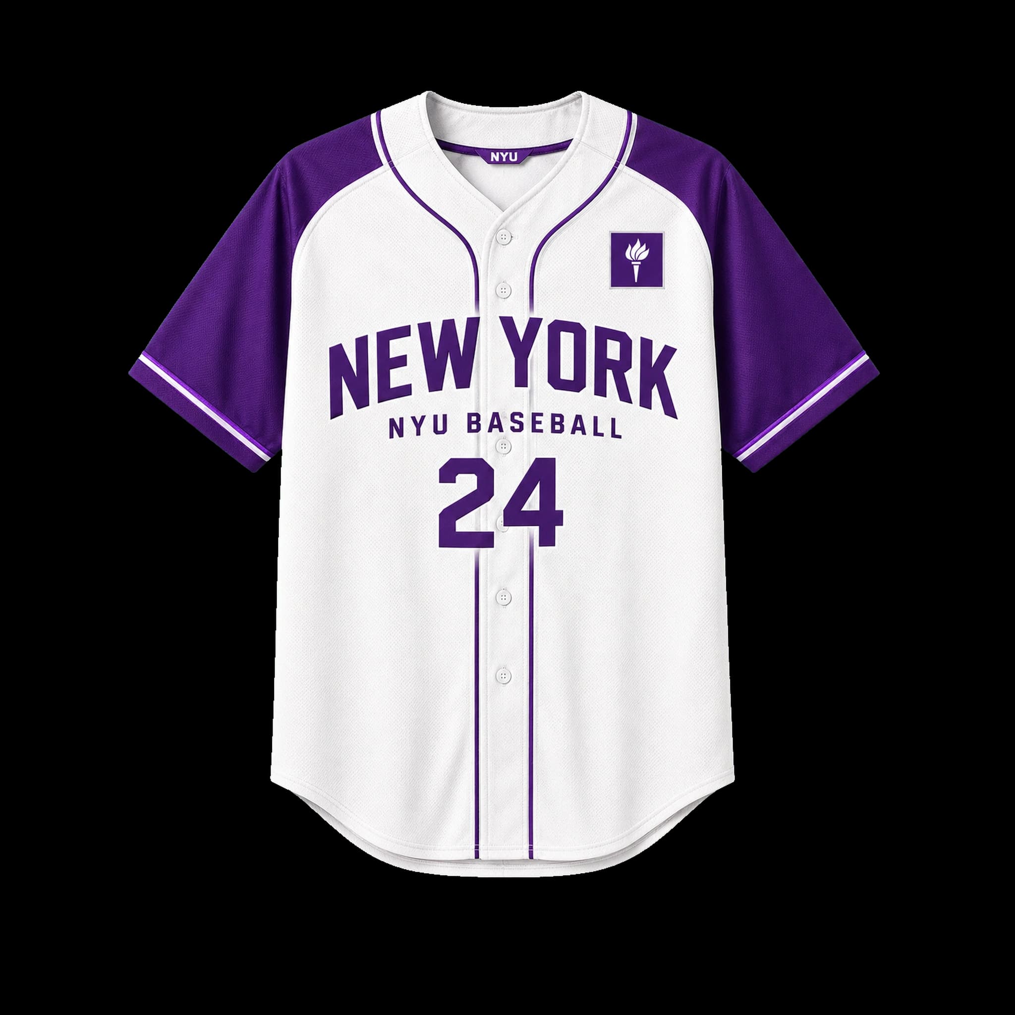 NYU Baseball Jersey